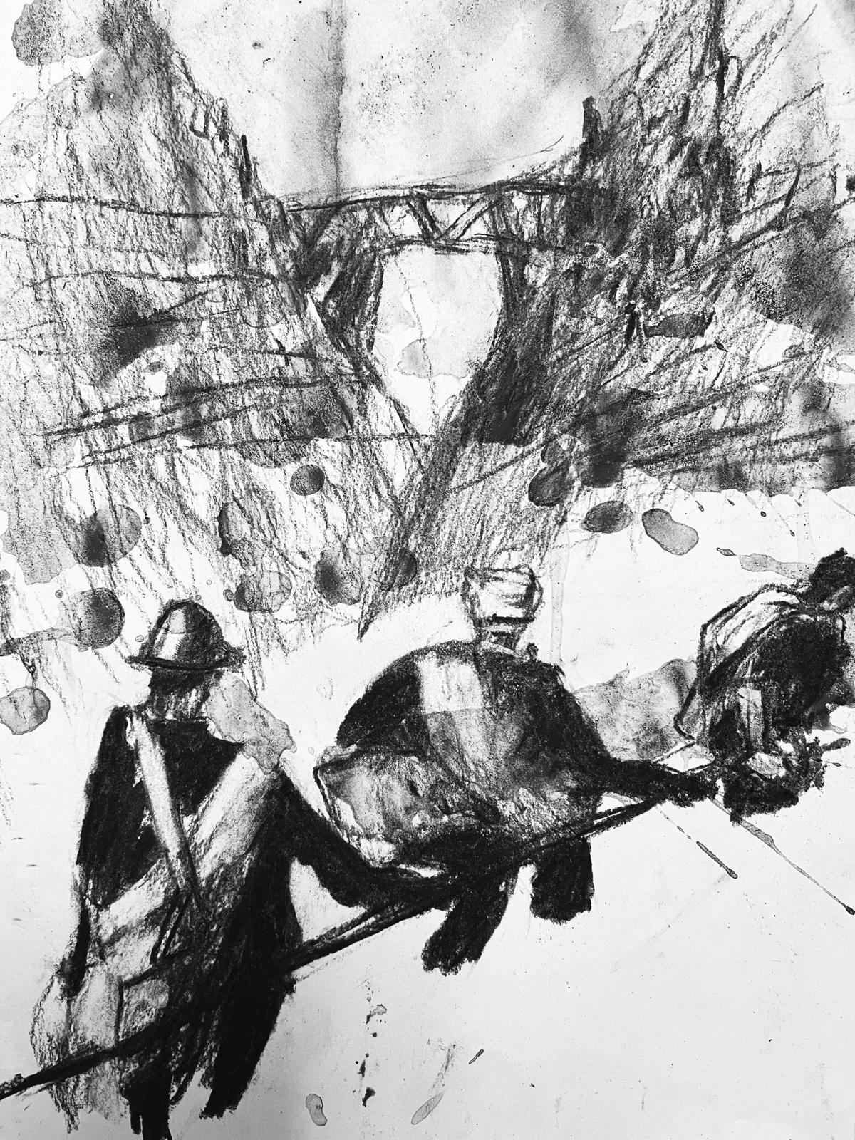 These are the Others - Libretto text with illustrations by Mauricio Escobar Gomez